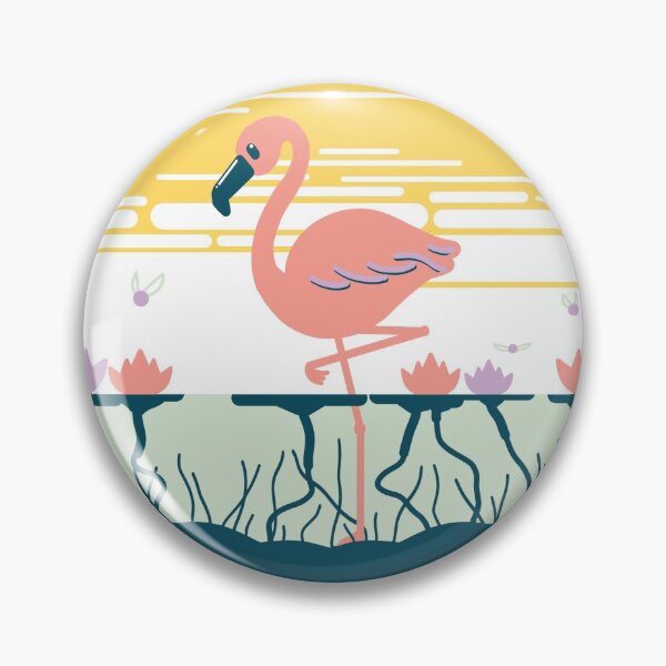 Item preview, Swamp Flamingo designed and sold by Zimmerby.