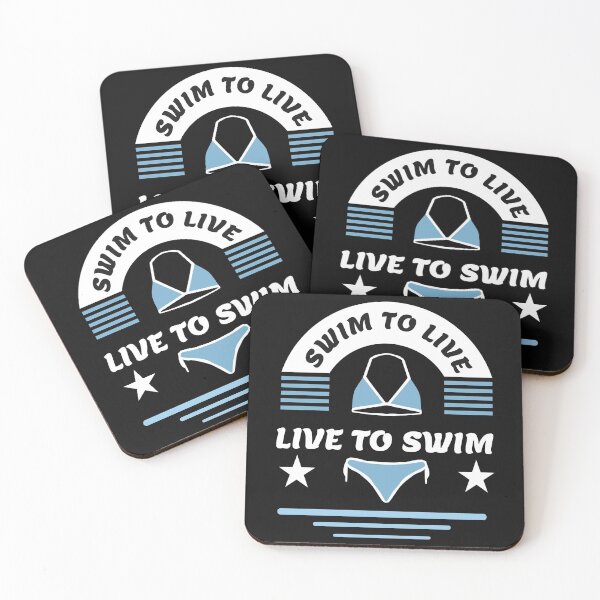 Item preview,  Funny  Swimming Quote,Swim to Live  live to Swim   designed and sold by remonss.