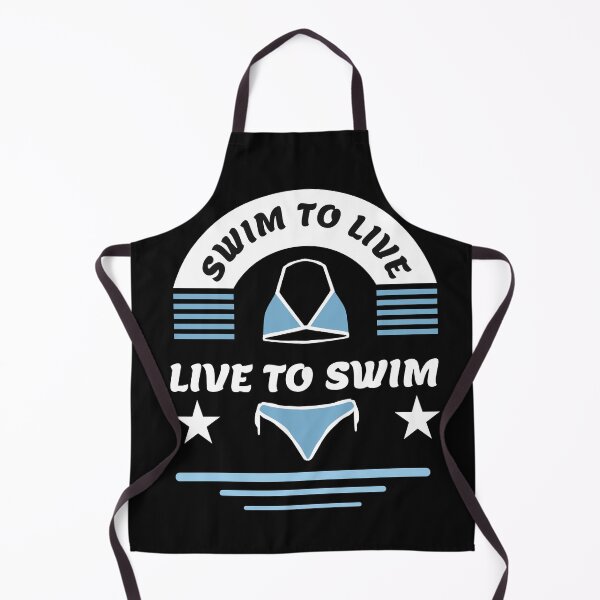 Item preview, Funny Swimming Quote,Swim to Live live to Swim designed and sold by remonss.