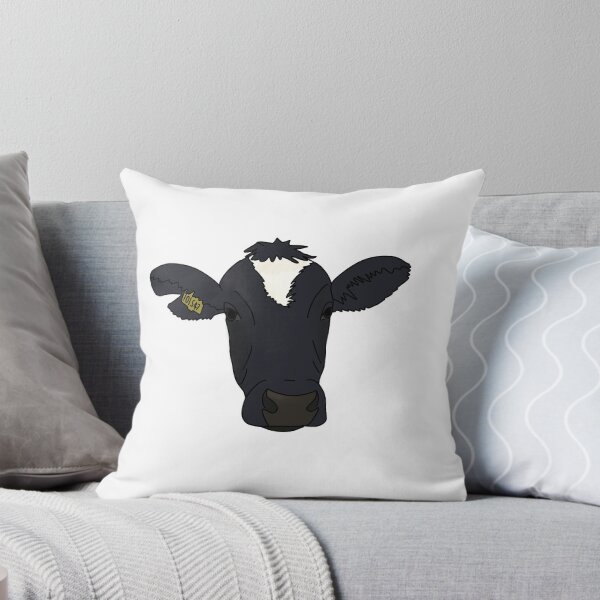 Item preview, black and white cow designed and sold by Eve Newton.