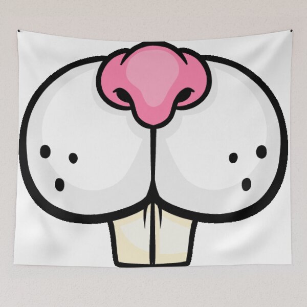 Item preview, Bunny nose and mouth designed and sold by Ayoosha.