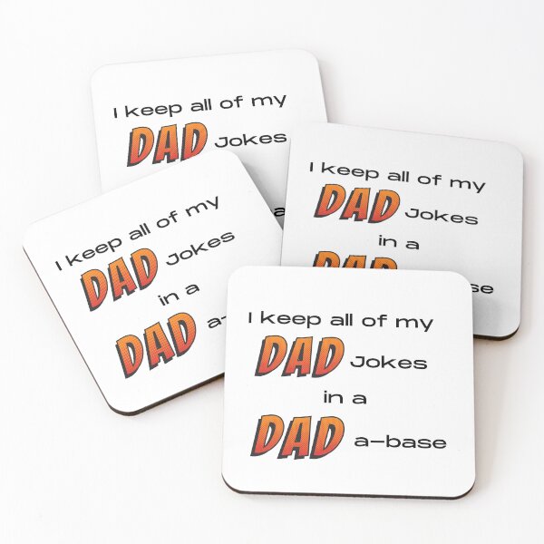 Item preview, Dad Jokes/Dad-a-base designed and sold by downtowndarby.