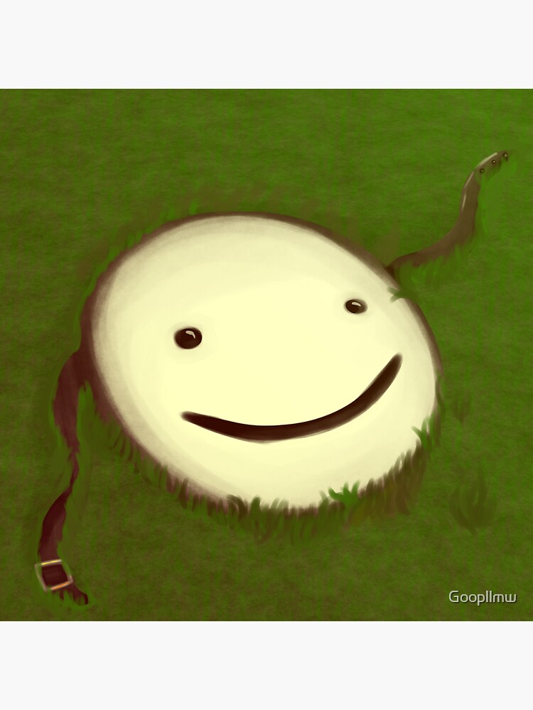 "Dream Mask" Sticker by Goopllmw Redbubble