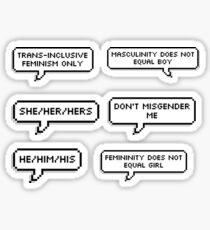 Transgender Sticker Set Sticker