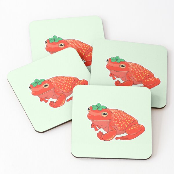 Item preview, Strawberry Frog designed and sold by NeonTesla.
