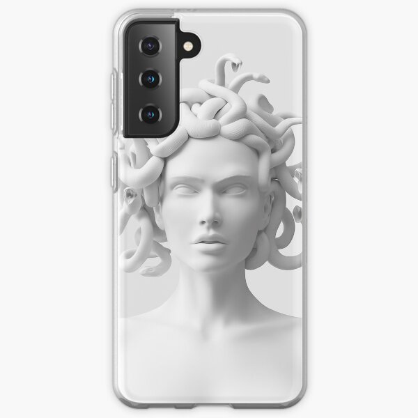 Marble Medusa Bust Samsung Galaxy Soft Case