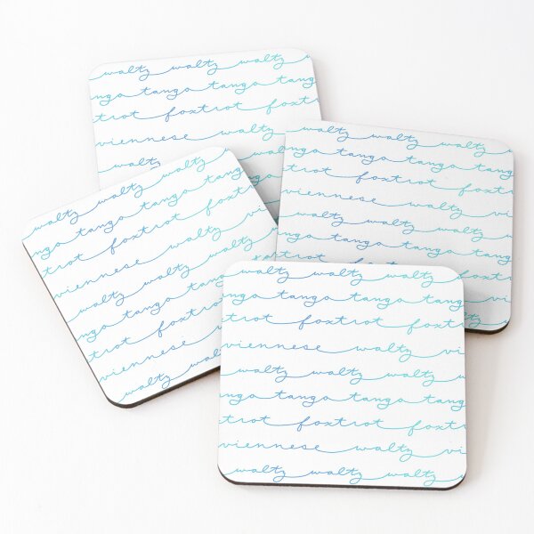 Item preview, American Smooth Print- White designed and sold by DearBallroom.