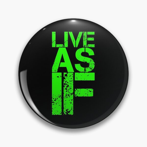 Item preview, Live As If designed and sold by Big-Deal Designs.