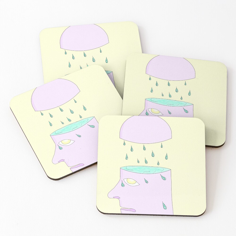 Item preview, Coasters (Set of 4) designed and sold by LivedMind.