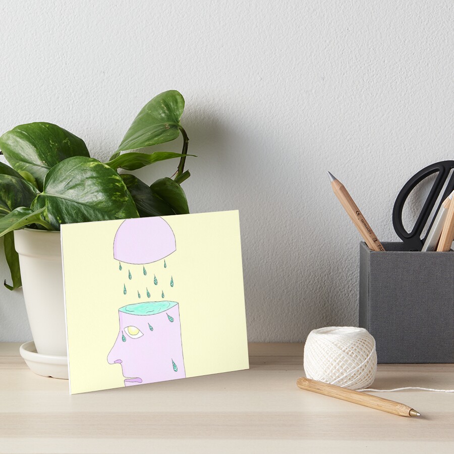 Item preview, Art Board Print designed and sold by LivedMind.