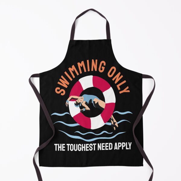 Item preview, Funny Swimming Sayings, Swimming Only The Toughest Need Apply designed and sold by remonss.