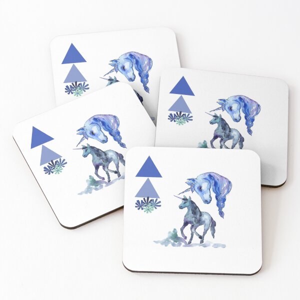 Item preview, Blue Unicorns. designed and sold by WildingClan.