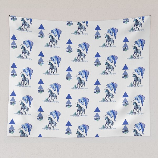Item preview, Blue Unicorns. designed and sold by WildingClan.