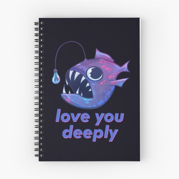 Item preview, Love You Deeply Anglerfish Creature (Purple) designed and sold by GalaxyChicken.