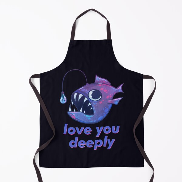 Item preview, Love You Deeply Anglerfish Creature (Purple) designed and sold by GalaxyChicken.