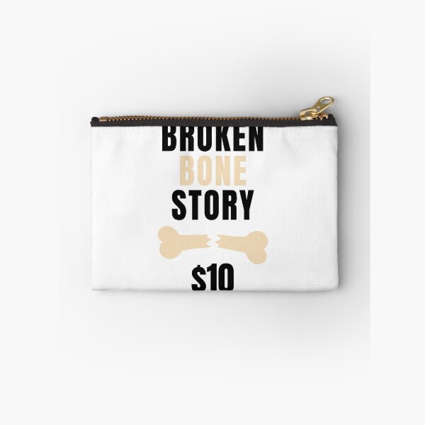 Item preview, Broken bone story I do my own stunts get well soon white designed and sold by daguilon.