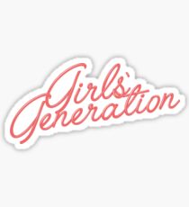 SNSD Logo Sticker Sticker