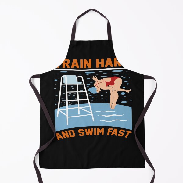 Item preview, Motivational Swimming Sayings, Train Hard And Swim Fast designed and sold by remonss.