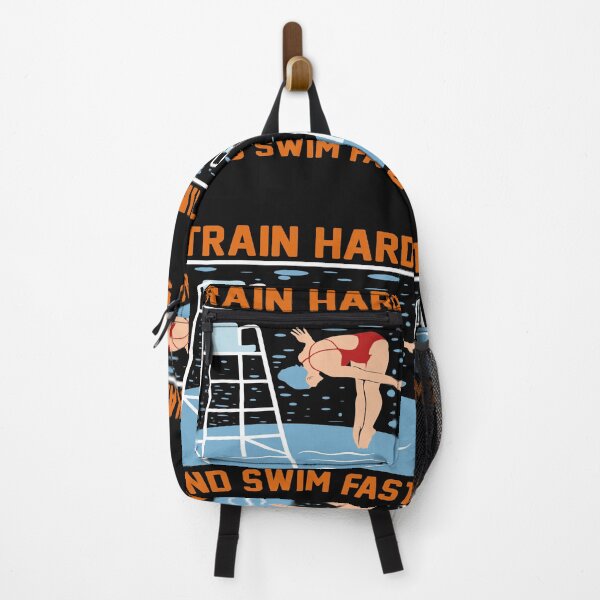 Item preview,  Motivational Swimming Sayings, Train Hard And Swim Fast designed and sold by remonss.