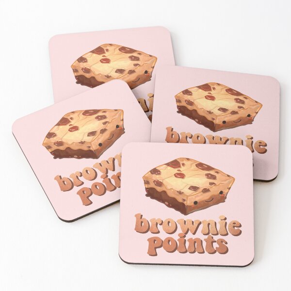 Item preview, Brownie Points Happy Dessert (Chocolate Chip) designed and sold by GalaxyChicken.