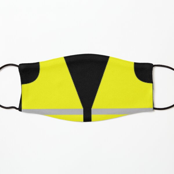 #Yellow, #high-#visibility #clothing, patriotism, symbol, design, illustration, rows, striped Kids Mask