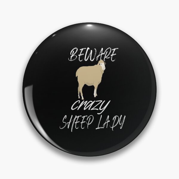Item preview, beware crazy sheep lady classic shirt designed and sold by Ikgha.