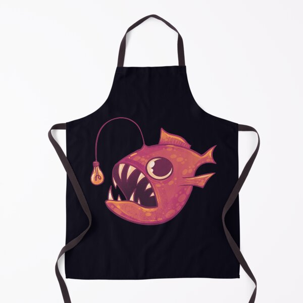 Item preview, Cute Anglerfish (Red) designed and sold by GalaxyChicken.