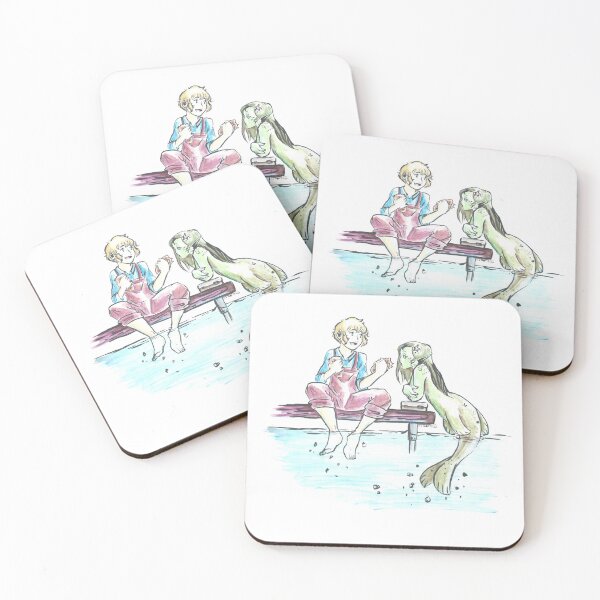 Item preview, The Boy and His Selkie designed and sold by SteeKira.