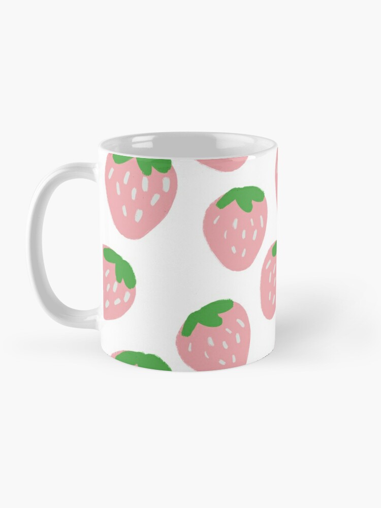 Strawberries Printed Coffee Tumbler