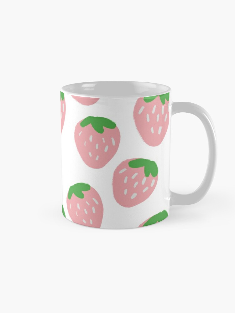 Strawberries Printed Coffee Tumbler