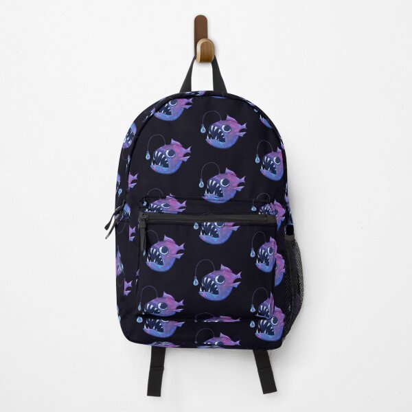 Item preview, Cute Anglerfish (Purple) designed and sold by GalaxyChicken.