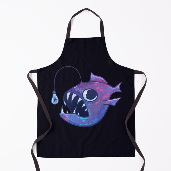 Item preview, Cute Anglerfish (Purple) designed and sold by GalaxyChicken.