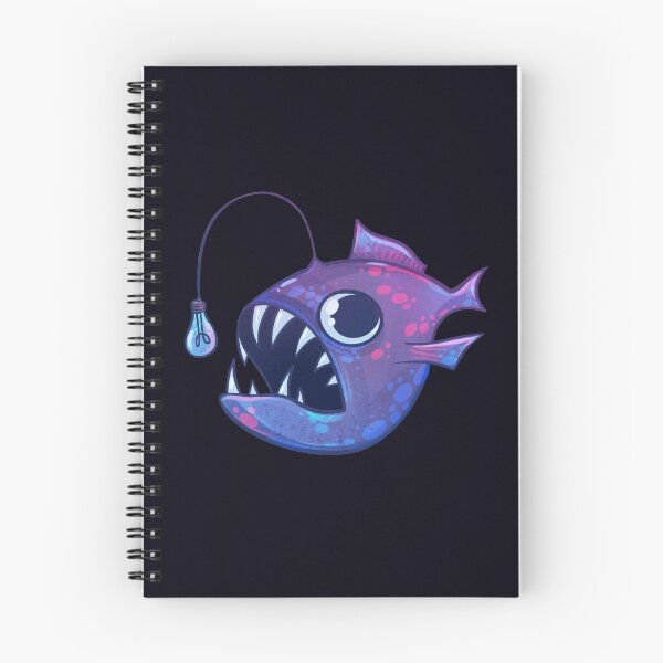 Item preview, Cute Anglerfish (Purple) designed and sold by GalaxyChicken.