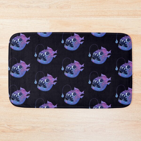Item preview, Cute Anglerfish (Purple) designed and sold by GalaxyChicken.