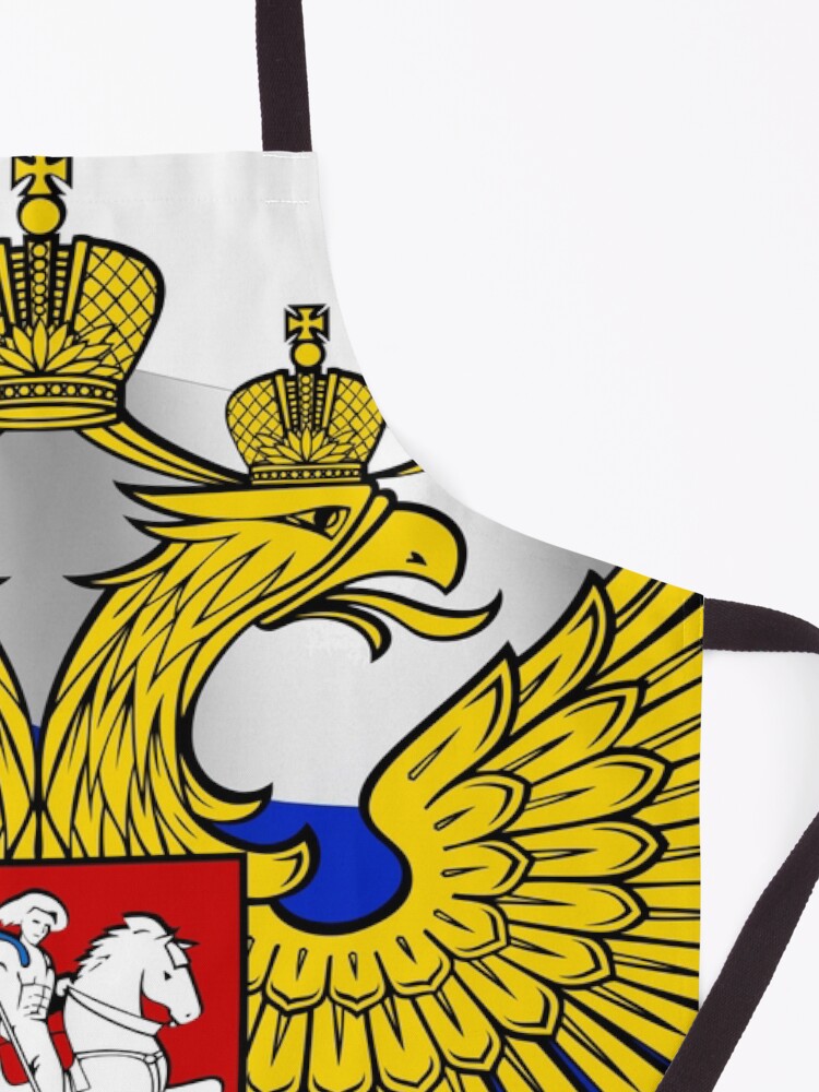 Alternate view of Российский флаг, Флаг российской федерации, Russian flag, Flag of the Russian Federation, Russia, Russian, flag, Russian Federation #Russianflag Apron