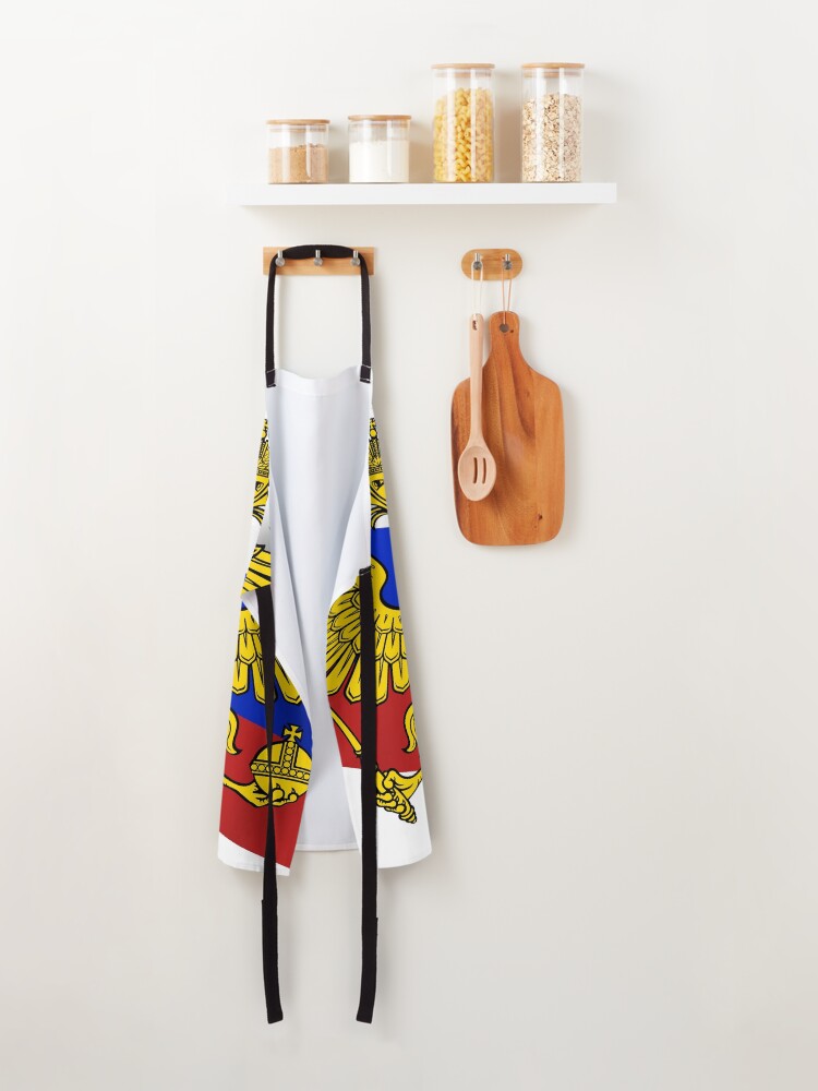 Alternate view of Российский флаг, Флаг российской федерации, Russian flag, Flag of the Russian Federation, Russia, Russian, flag, Russian Federation #Russianflag Apron