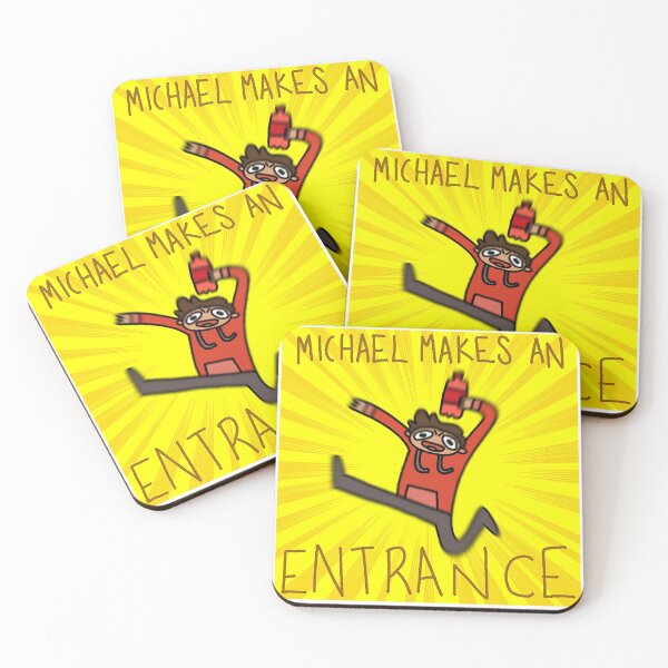 Item preview, michael makes an entrance designed and sold by Micha Bernal.