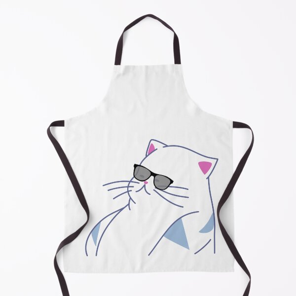 Item preview, blowa cat wearing glasses designed and sold by kwalia.