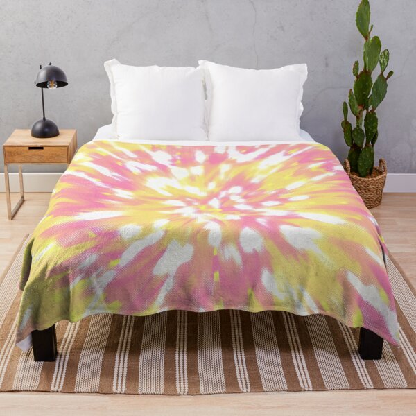 Item preview, Yellow And Pink Tie Dye Pastel Back Drop Swirl Paint Pattern designed and sold by Wishinglob.