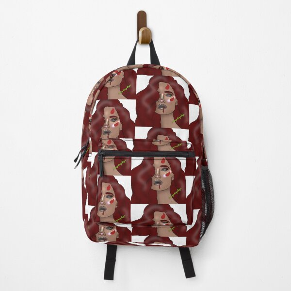 Item preview, Red rose portrait designed and sold by lilaccoffin.