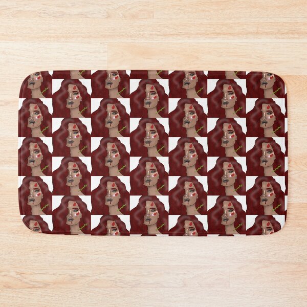 Item preview, Red rose portrait  designed and sold by lilaccoffin.
