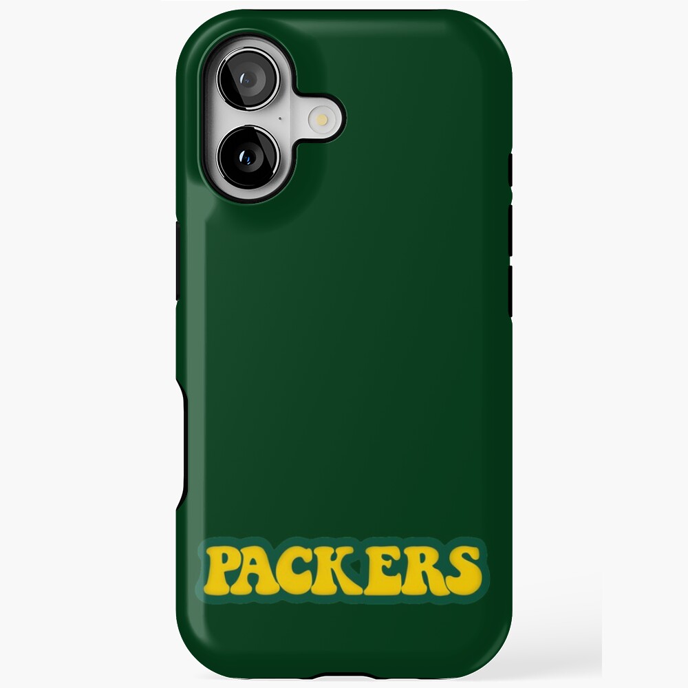 Packers yellow and green Digital Art for the Green Bay Packers Sticker