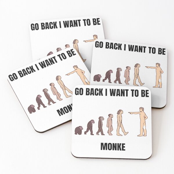 Item preview, I want to be Monke meme designed and sold by Nico Plescia.