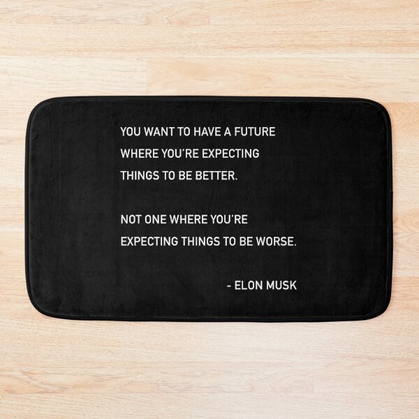 Item preview, Elon Musk Future Quote designed and sold by JamiePullThatUp.