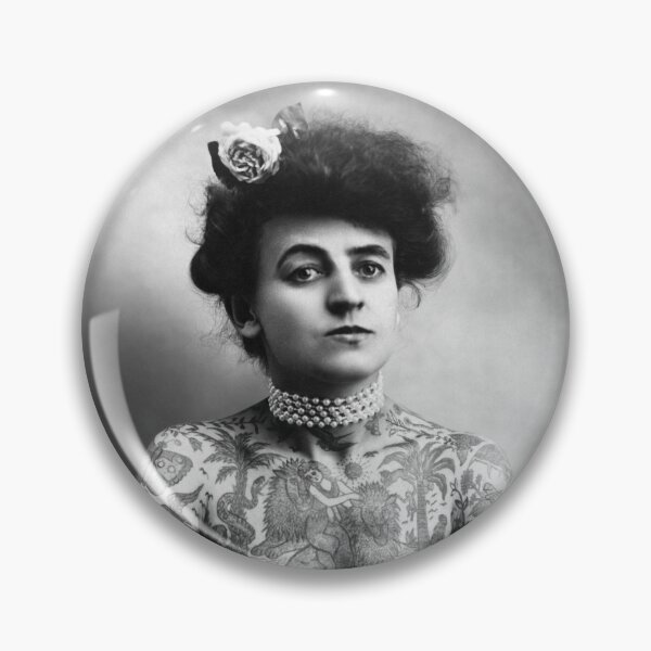 Item preview, Tattoo Artist Maud Wagner Portrait - Circa 1907  designed and sold by warishellstore.