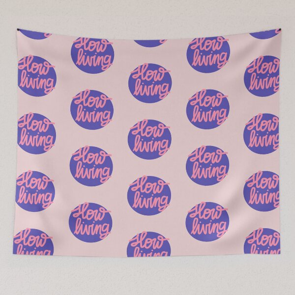 Item preview, slow living retro colored circle designed and sold by emilybujos.