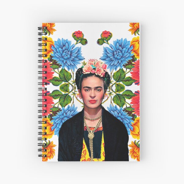 Artikel-Vorschau von Frida Kahlo Druck, Blumen, Farbe auf weißer mexikanischer Tischdecke, designt und verkauft von Adriana C (All about Frida).