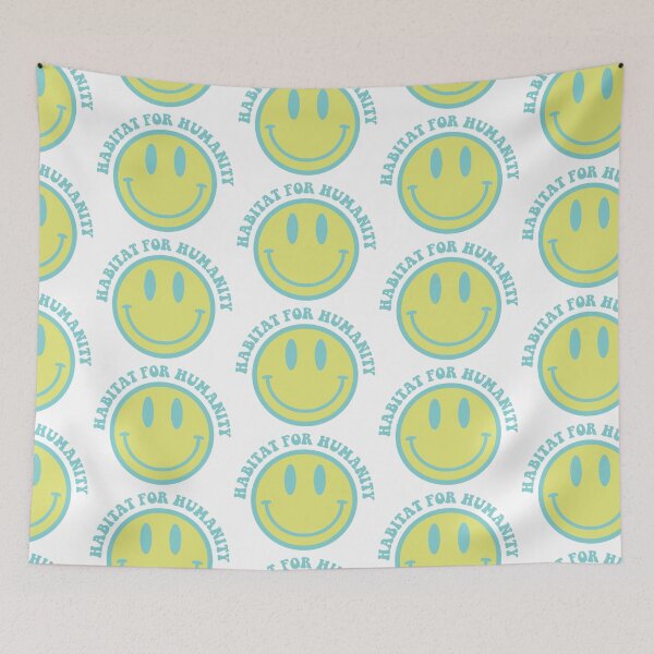 Item preview, Habitat for Humanity Smiley Face designed and sold by melinab1116.