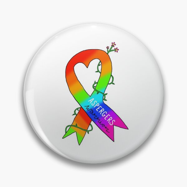 Item preview, Aspergers warrior awareness ribbon  designed and sold by Jasminmayox.