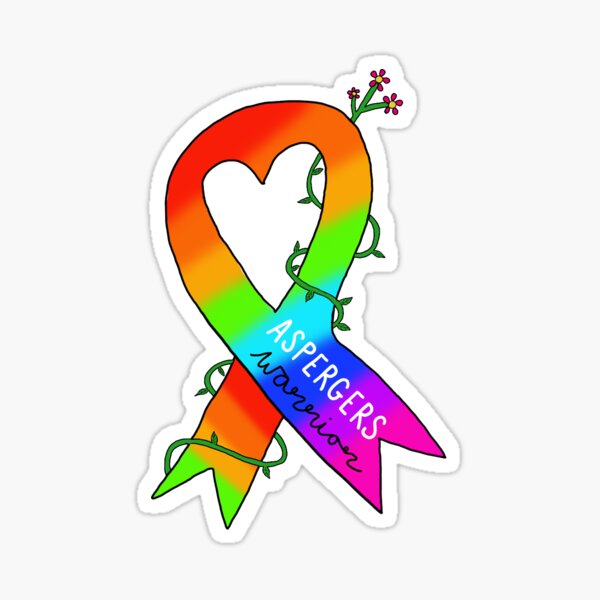 Item preview, Aspergers warrior awareness ribbon  designed and sold by Jasminmayox.